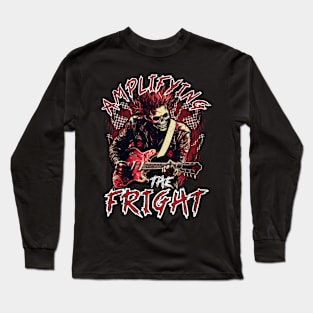 Halloween Party Amplifying The Fright Punk Rock Long Sleeve T-Shirt